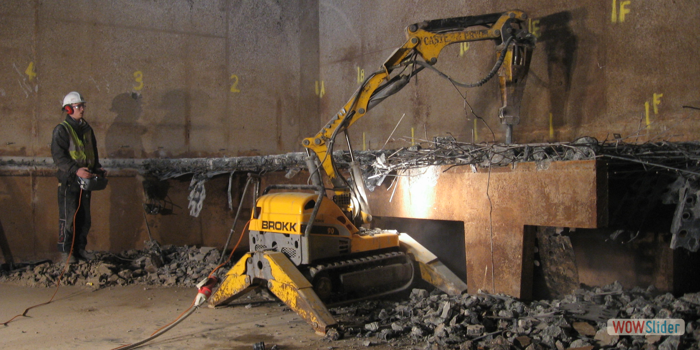 Brokk Robotic Demolition