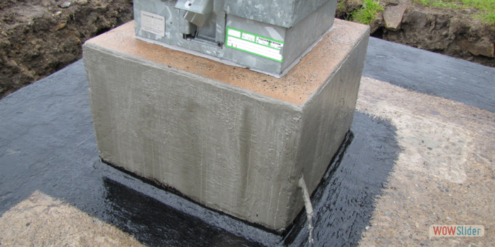 Reservoir Hatch Upstand Waterproofing