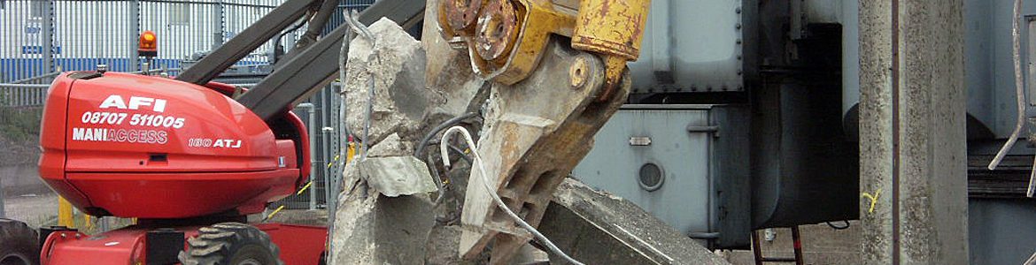 Ram Services Limited - Controlled Demolition Concrete Crunching